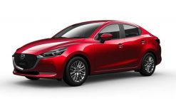 Mazda 2 Sedan màu Soul Red Crystal Metallic