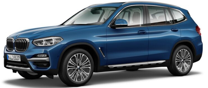 BMW X3 Phytonic Blue Metallic