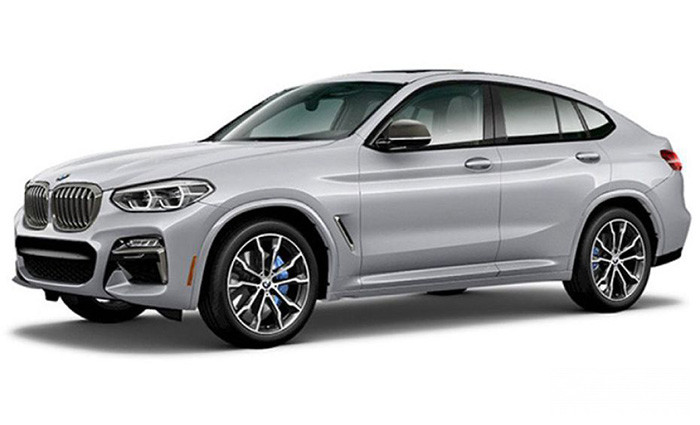 BMW X4 màu Glacier Silver Metallic