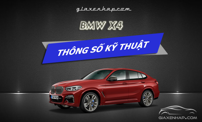Thông số kỹ thuật BMW X4
