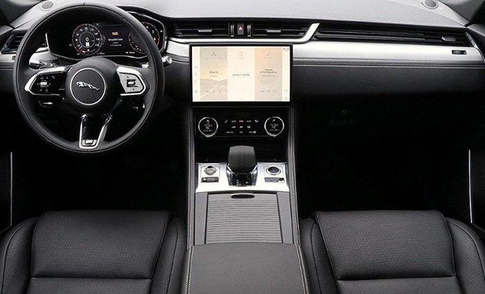Thiết kế nội thất của Jaguar F-Pace là sự pha trộn hoàn hảo giữa sự tinh tinh về sang trọng