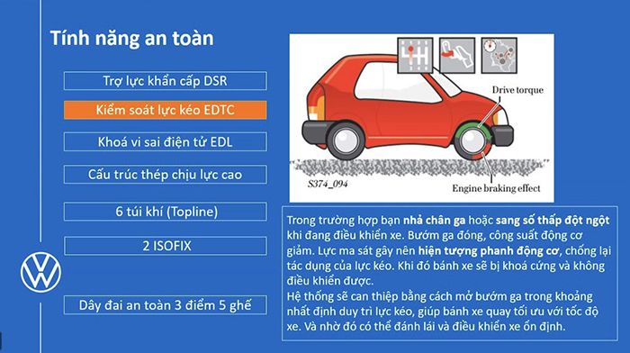 Thông số an toàn Volkswagen T-Cross